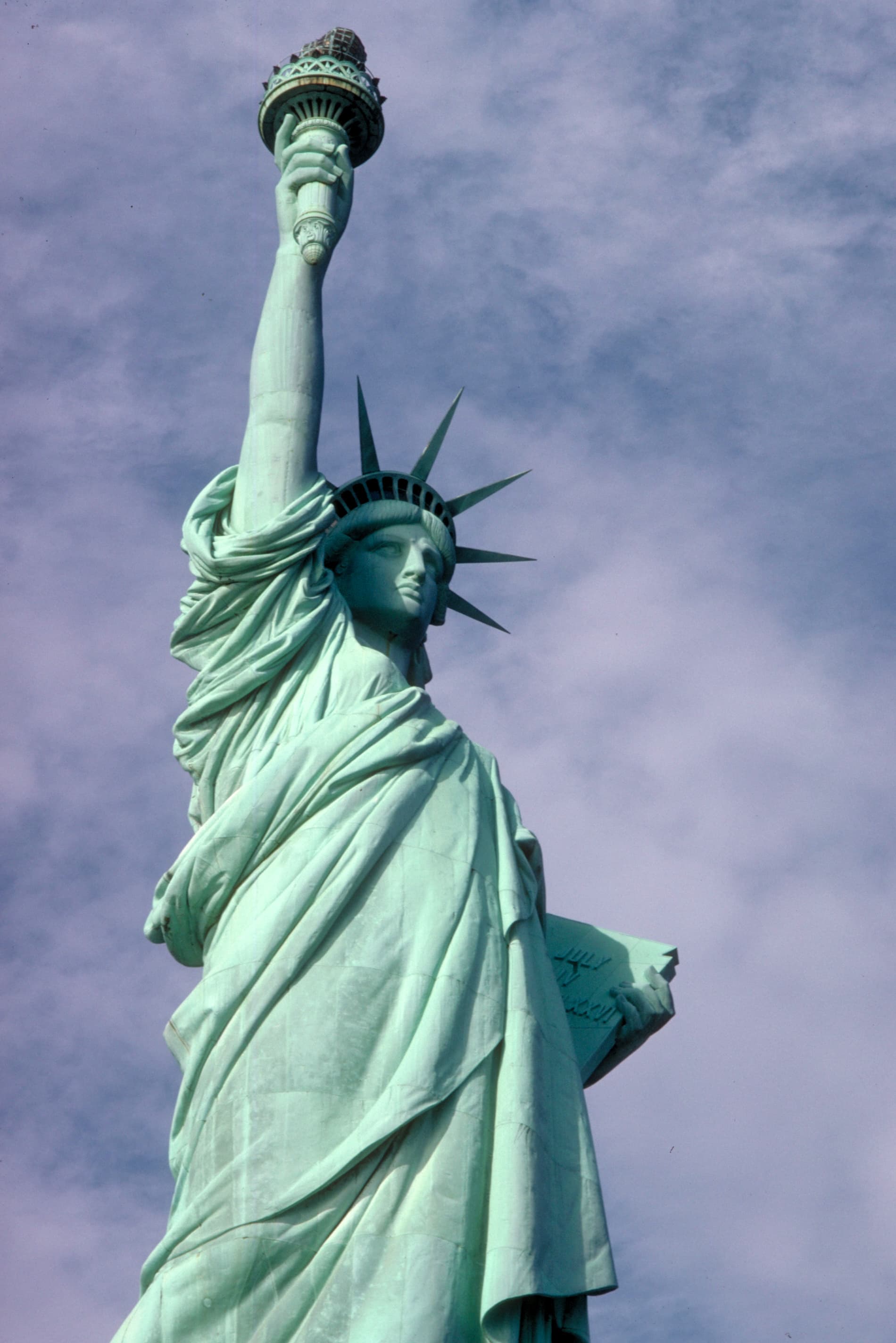 Statue of Liberty in New York Harbor