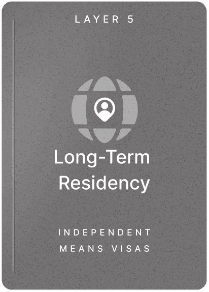 Layer 5 Long-Term Residency — Independent Means Visas