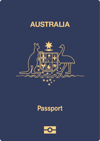 Australia passport cover