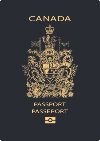 Canada passport cover