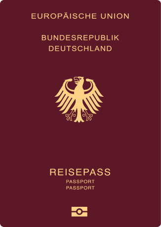 Germany passport cover