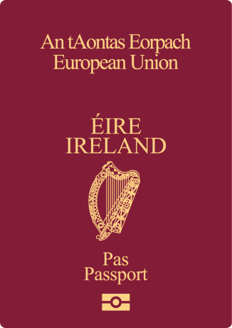 Ireland passport cover