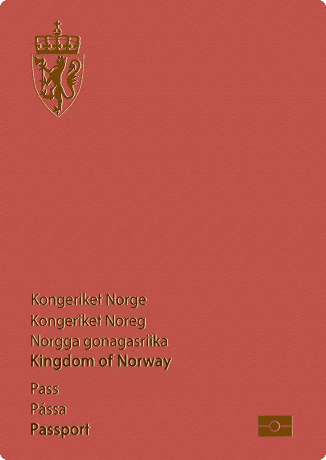 Norway passport cover