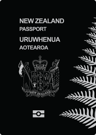 New Zealand passport cover