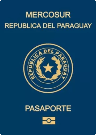 Paraguay passport cover