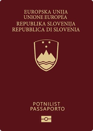 Slovenia passport cover