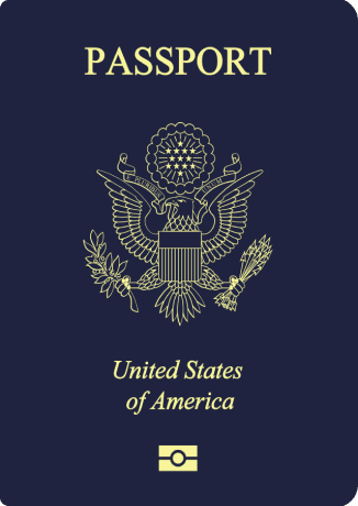 USA passport cover